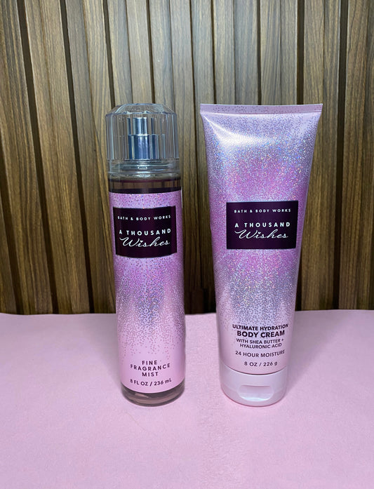 Dúo A Thousand Wishes Bath and Body