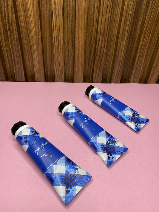 Mini crema gingham Bath and body works